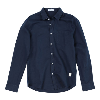 Philip™ | Long-Sleeved Cotton Linen Shirt