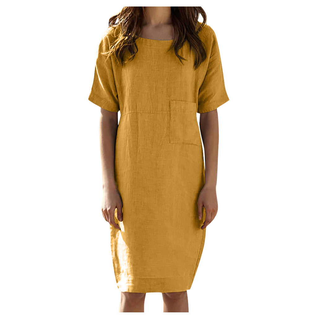 CoastalCotton Linen Harmony Dress