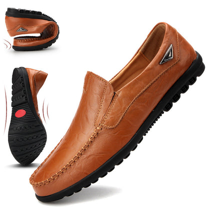 Benedikt™ | Low Cut Flat Bottomed Slip On Lazy Loafers