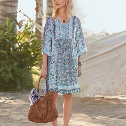 Bianca™ | Bohemian Printed Summer Dress