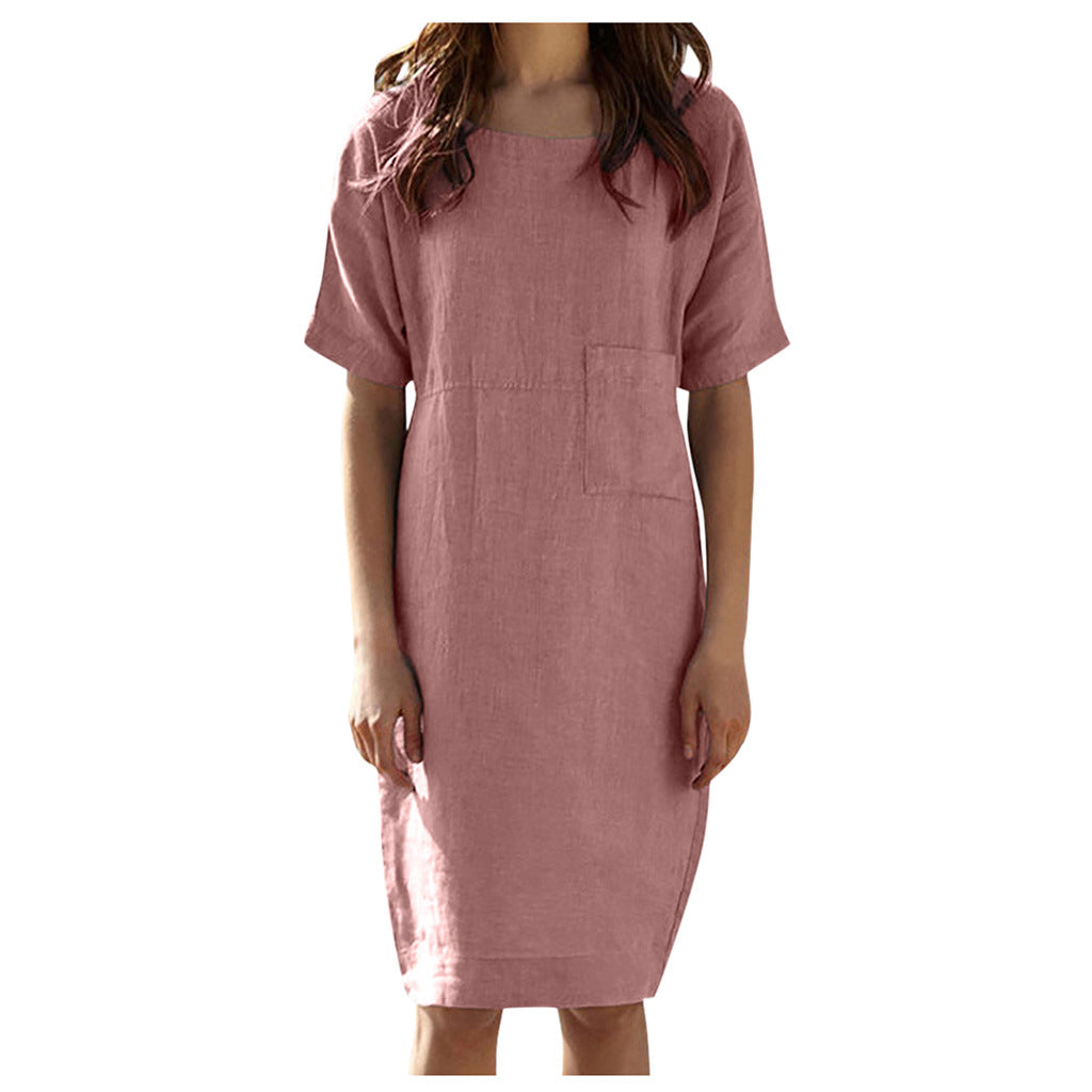 CoastalCotton Linen Harmony Dress