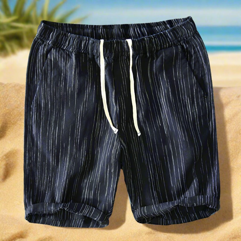 Lucas™ Leinenshorts mit Streifen