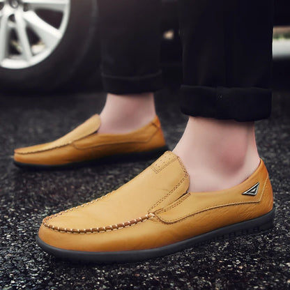 Benedikt™ | Low Cut Flat Bottomed Slip On Lazy Loafers