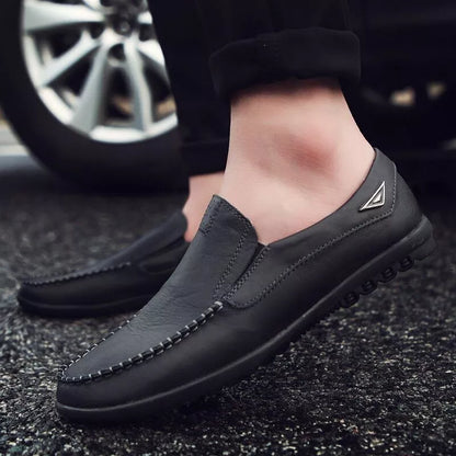 Benedikt™ | Low Cut Flat Bottomed Slip On Lazy Loafers